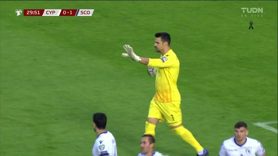 Tiro de esquina para Scotland