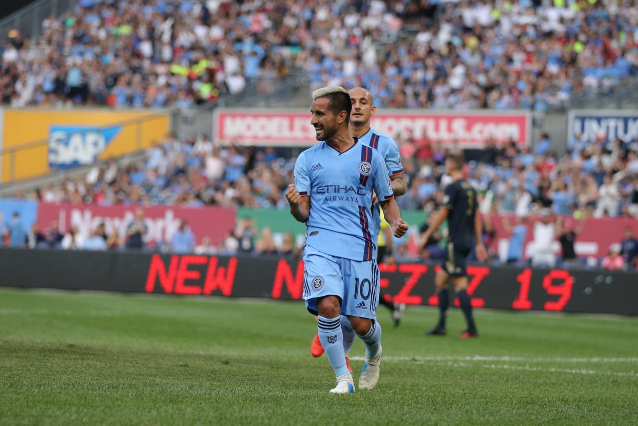 Dos goles de penal, y dos asistencias en el triunfo 4-2 de NYCFC contra Philadelphia Union. Maxi Moralez -con 11 pases-gol- es el creador de juego más en forma en este momento de la temporada regular.