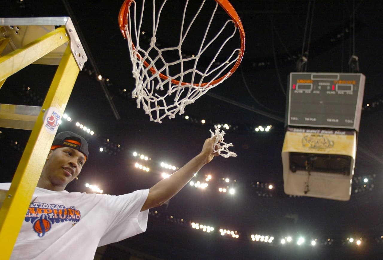 Anthony fue campeón de la NCAA en 2003 con los Orangemen de la Universidad de Syracuse. Se perfilaba para llegar con grandes blasones a la NBA habiéndose coronado en el basquetbol colegial de EEUU.
