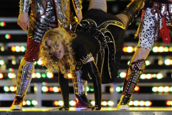 A sus 53 años, 'La Reina del Pop' demostró que tiene la energía de una jovencita con los bailes que hizo en el halftime del Super Bowl.