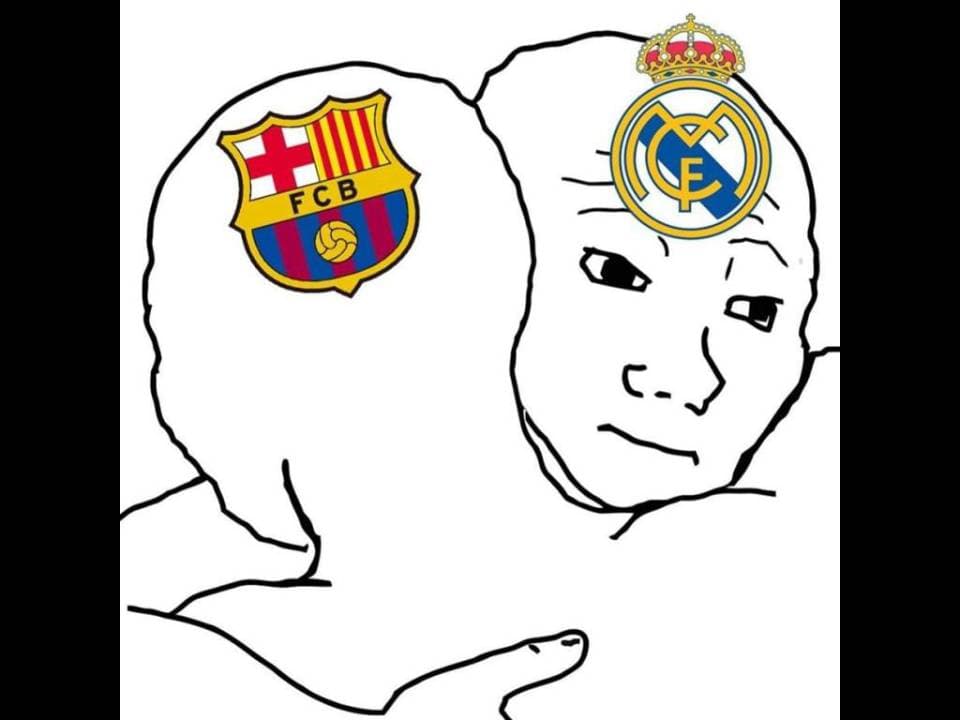 Los memes haciendo leña de los árboles caídos.