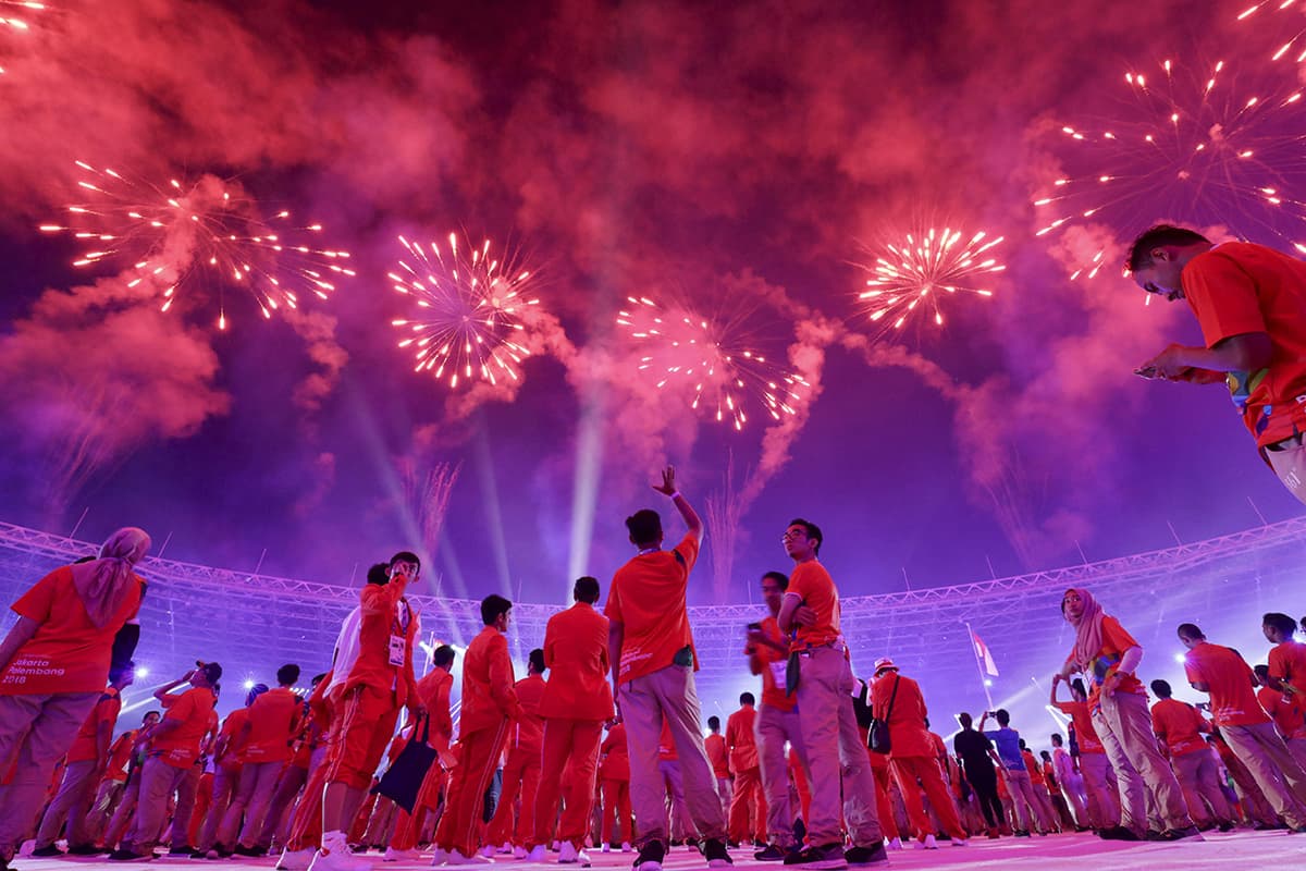 La delegación de China ganó las justas con 132 medallas de oro, 92 de plata y 65 de bronce.