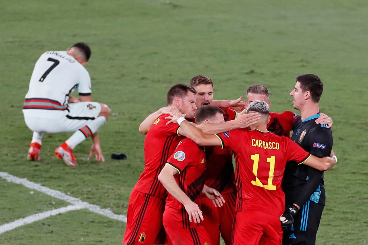Bélgica avanzó a Cuartos de Final a costa de una gran generación portuguesa liderada por CR7.