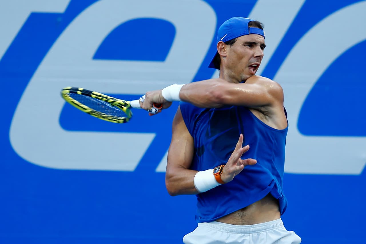 Rafael Nadal dijo hace semanas que ya no le obsesiona ganar, como antes, y que ahora solo disfruta del tenis. Con eso en mente se declara listo para el Abierto Mexicano de Tenis 2019.