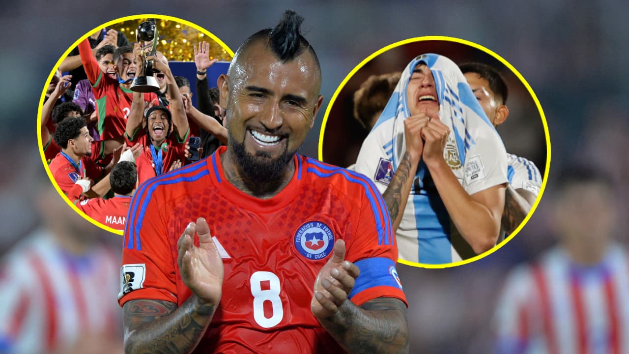 Arturo Vidal se burla de Argentina tras perder vs. Marruecos el Mundial Sub-20