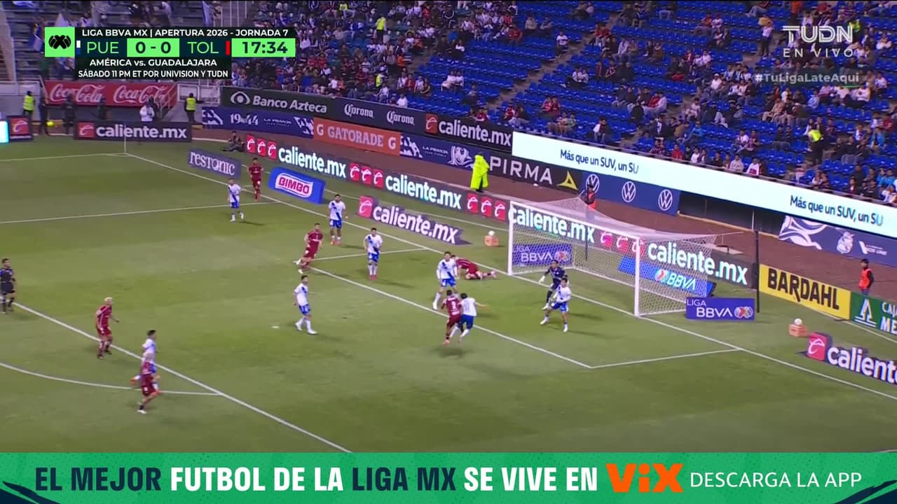 ¡Epaaaa! ¿Era penal para el Toluca? Ojo a la jugada