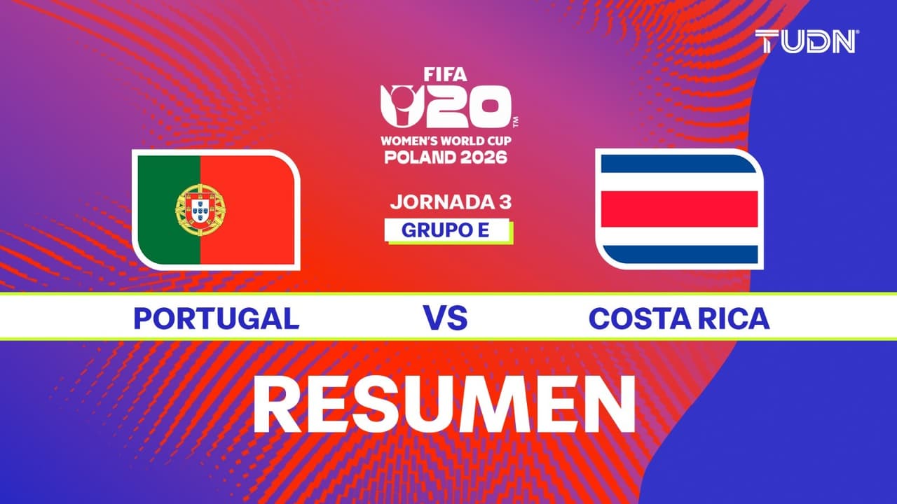 Resumen: Portugal vs Costa Rica, Mundial Femenil Sub-20 2026