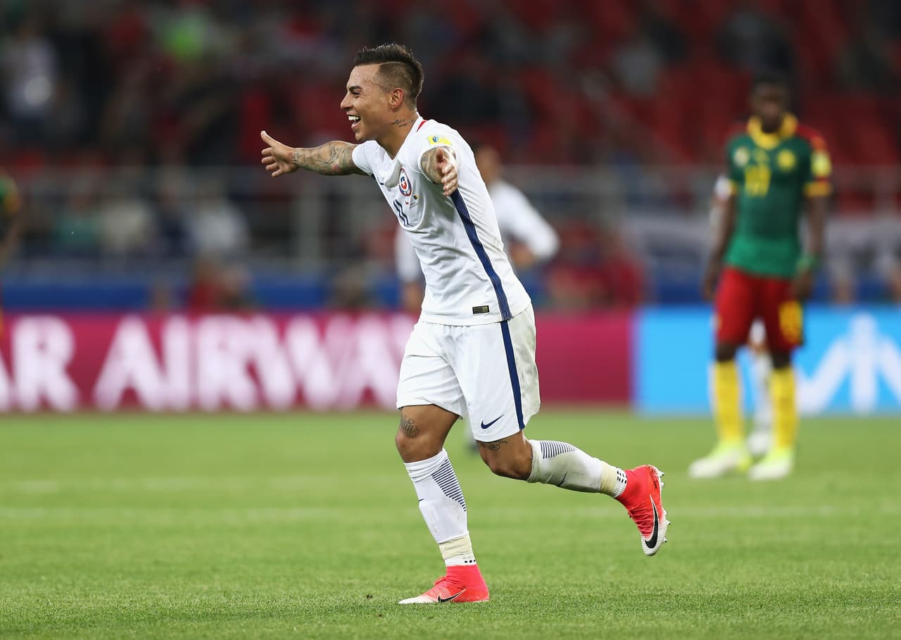 Eduardo Vargas (Chile): gol contra Camerún.