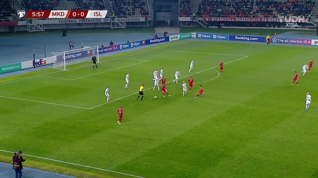 Alioski hace soñar a Macedonia con el Repechaje con este gran gol