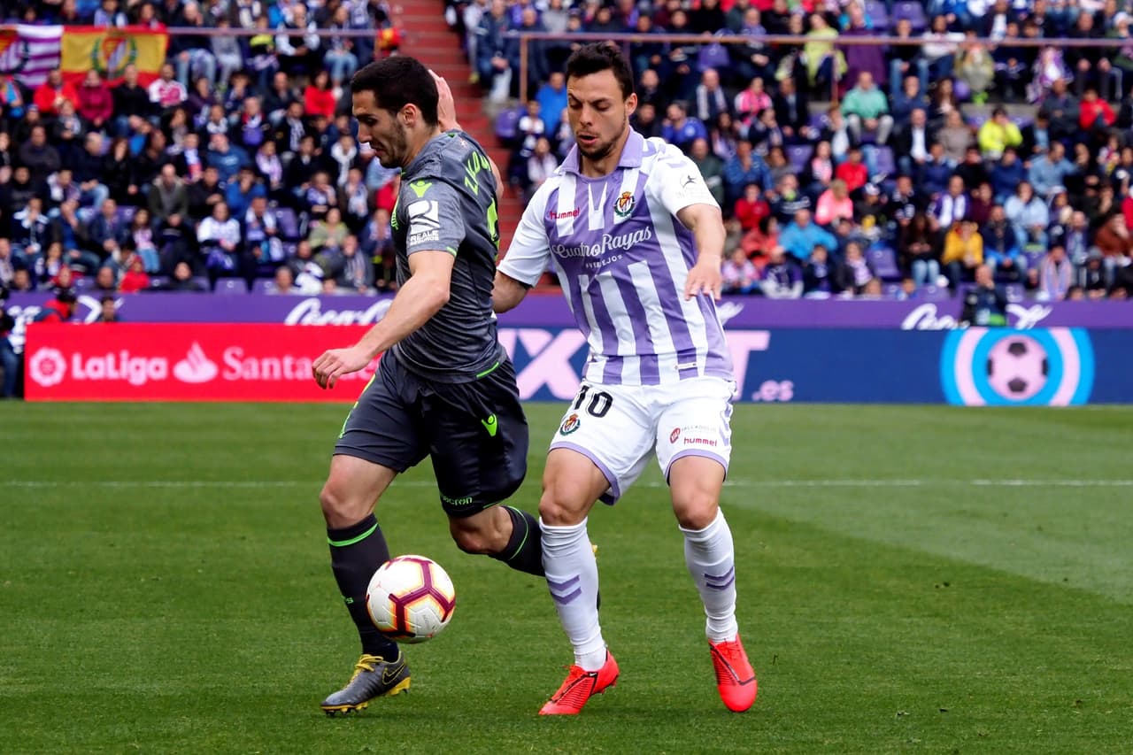 El mexicano Héctor Moreno no estuvo en la convocatoria de Real Sociedad, que se llevó un empate 1-1 de visitante contra Valladolid en la Jornada 29 de la Liga de España.
