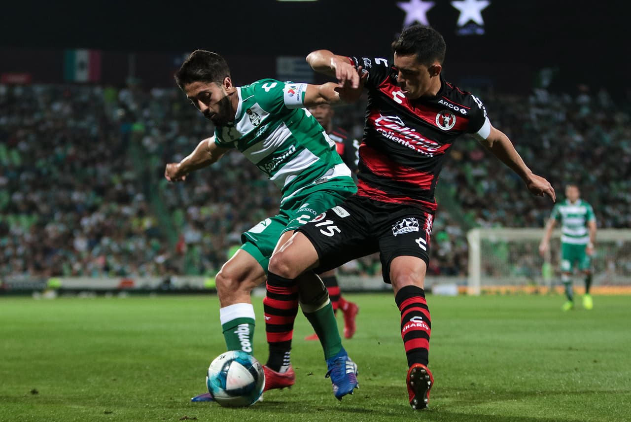 El empate final 1-1 deja a Santos Laguna con con ocho puntos en el puesto 10 de la tabla y a Xolos de Tijuana con siete unidades en la casilla 13.
