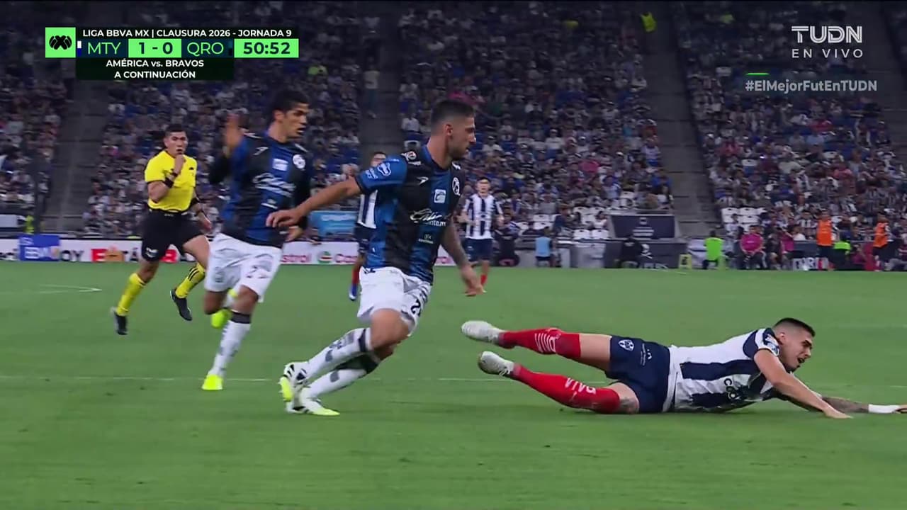 Monterrey vs. Querétaro EN VIVO por la Liga MX: ¡Gol de Rayados! ¡Gol de Orellanos!