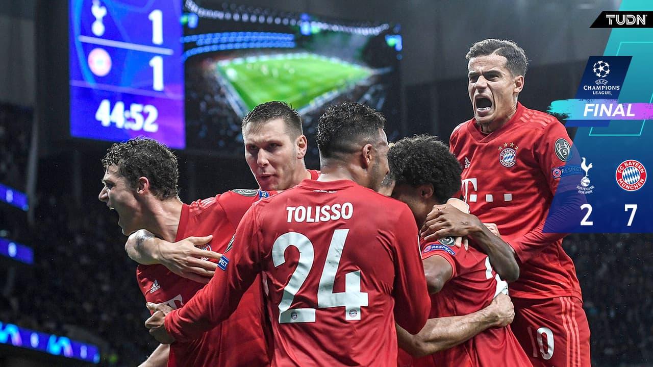 ¡Póker de Gnabry! Bayern le dio tunda histórica al Tottenham