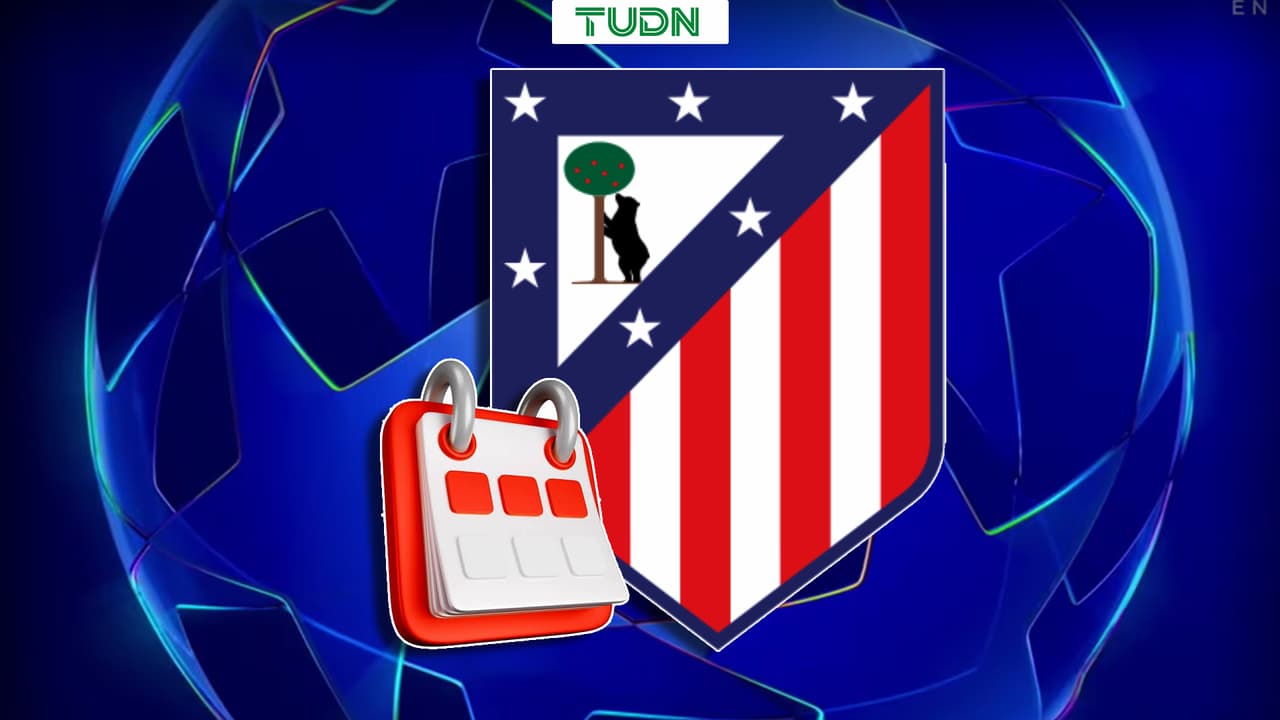 Atlético de Madrid conoce a sus rivales para la Fase de Liga de Champions League