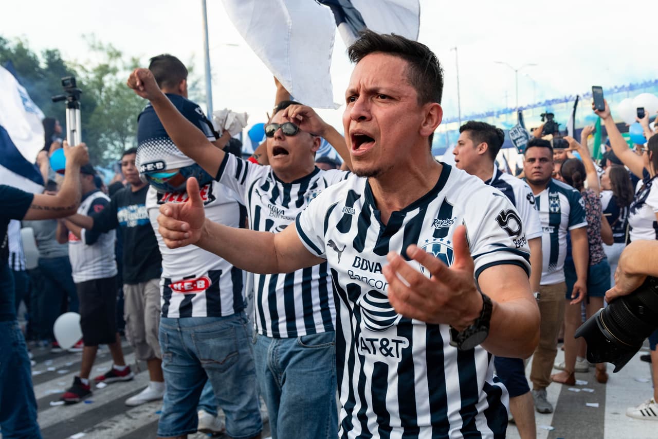 Este fue el ambiente alrededor del Estadio BBVA previo a la Final de la Liga Campeones de la Concacaf entre Monterrey y Tigres.