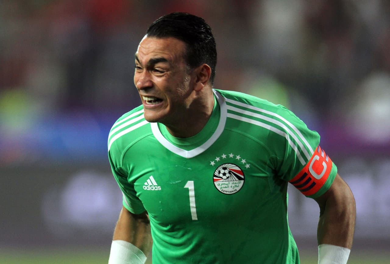 <b>14. Essam El-Hadary (Egipto) - </b>156 partidos.