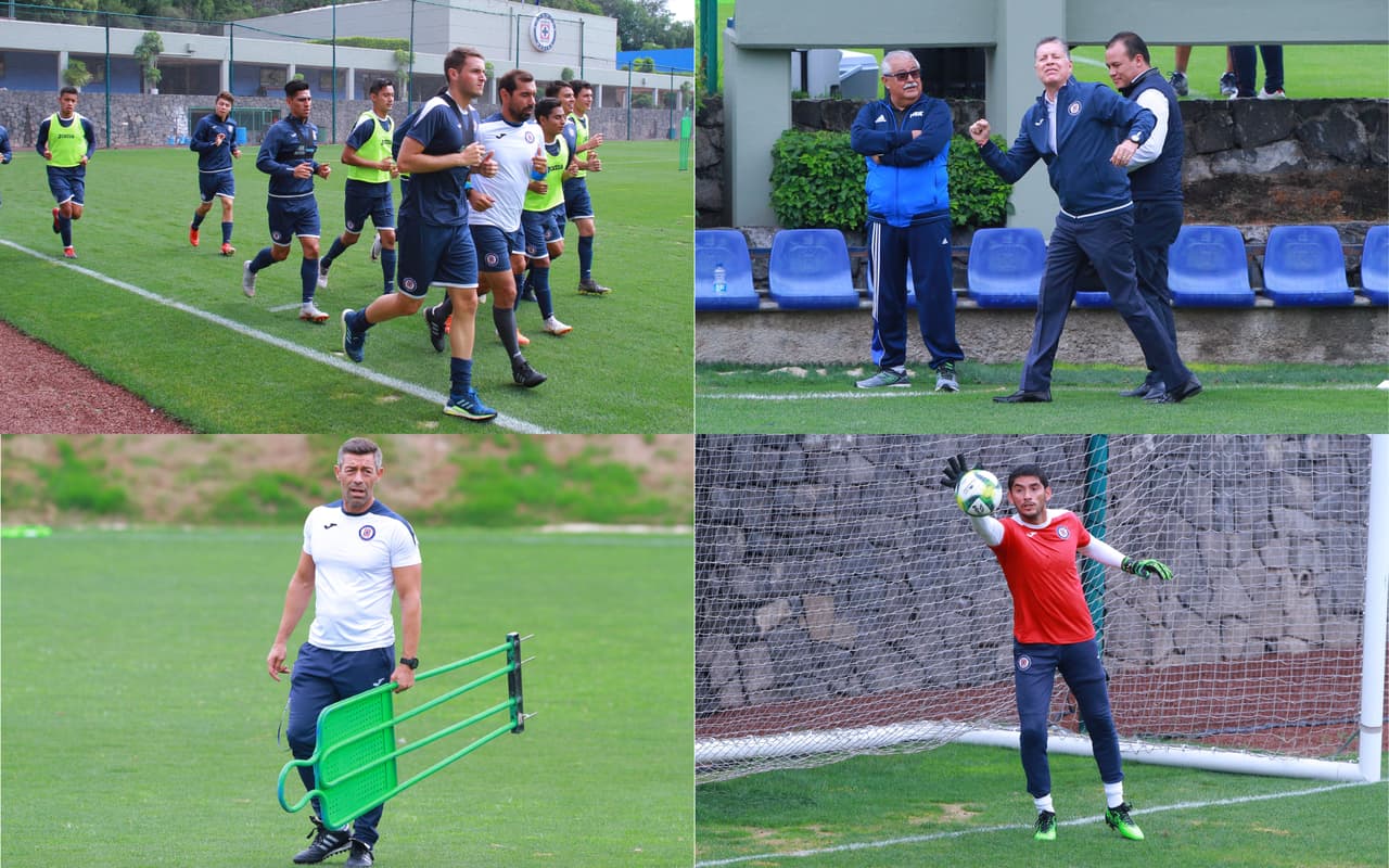 Este martes 25 de junio los integrantes del Cruz Azul se entrenaron en La Noria con Pedro Caixinha dirigiendo la práctica. Estuvo presente Ricardo Peláez, director deportivo del equipo Celeste. En el entrenamiento estuvieron ausentes los jugadores que pertenecen a alguna selección del continente americano que por ahora disputan la Copa Oro o la Copa América. Pero se vio a los lesionados Elías Hernández y Stephen Eustaquio integrados de lleno. Estuvieron también jugadores como Édgar Méndez y Martín Cauteruccio, vinculados a salir del club. Esto fue lo que hizo La Máquina hoy.