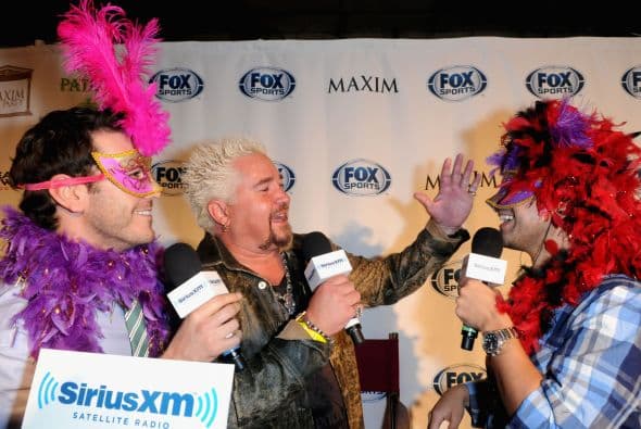 Modelos, personalidades, estrellas y jugadores en la celebración más sexy, la fiesta Maxim en la semana previa al Super Bowl.