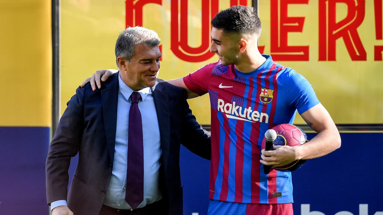 Ferran da positivo después de entrenar y ser presentado con el Barça 