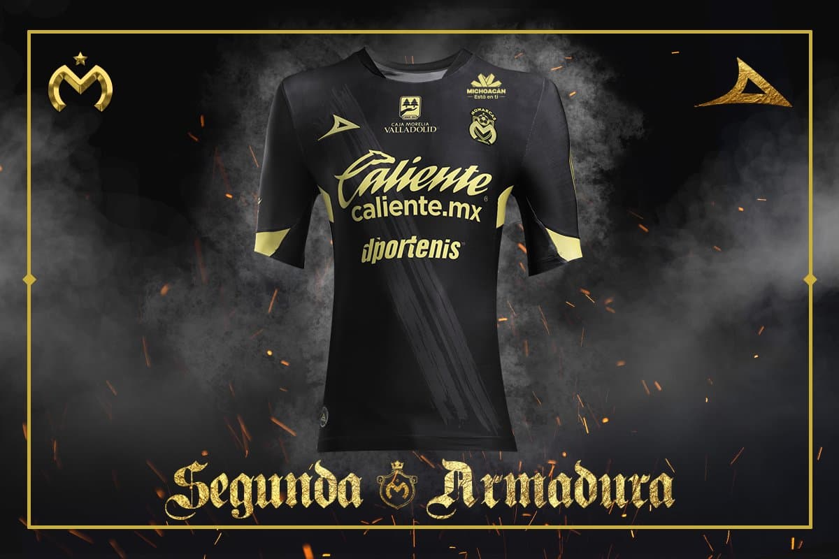 Jersey visitante del Club Monarcas Morelia 2018/19.