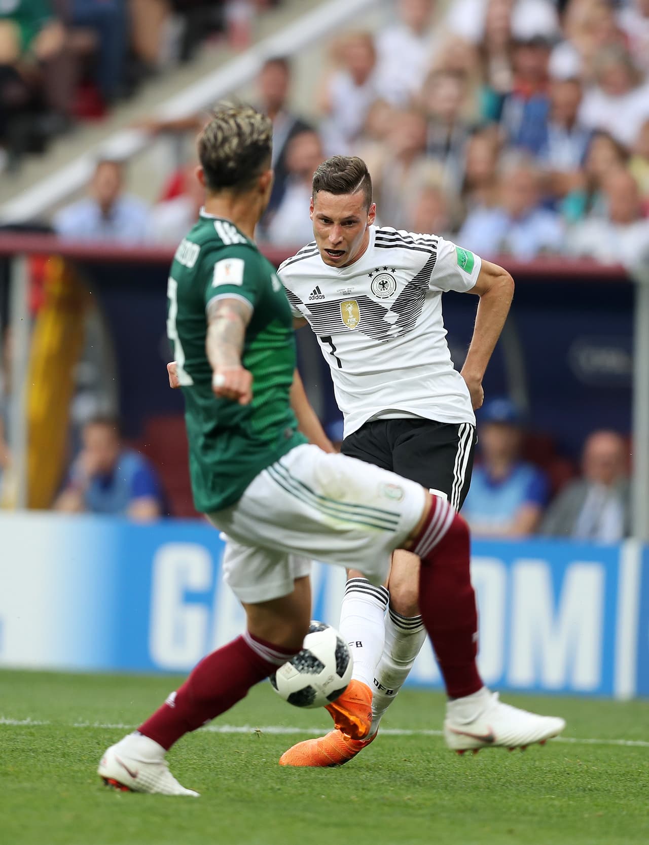 Draxler jugó aquel partido contra México en el Estadio Luzhniki de Moscú.