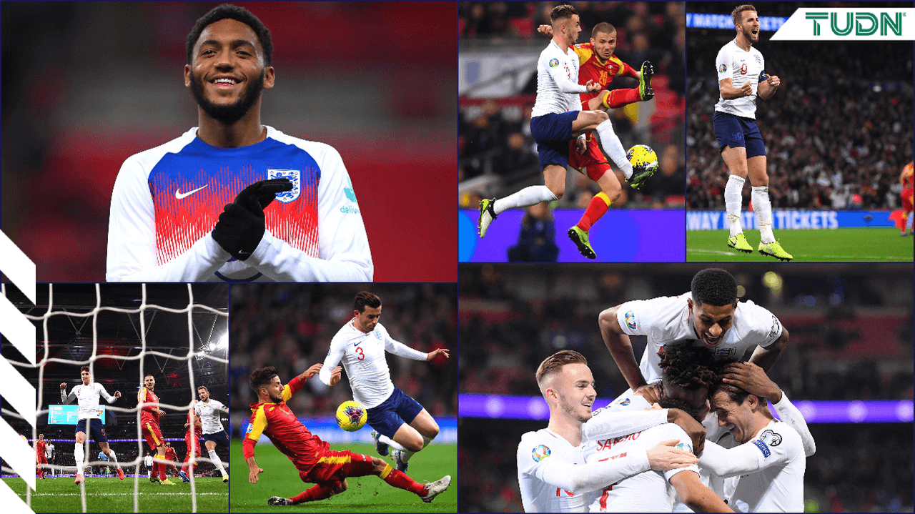 Harry Kane pone su sello a la victoria ante Montenegro anotando un hat trick. Inglaterra consigue su pase a la Euro 2020 con goleada por siete goles a cero.