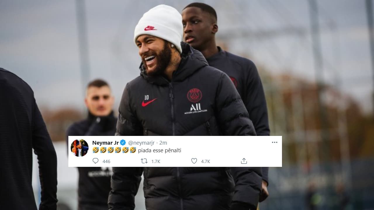 Neymar dice que el penal en favor del Barcelona es una "broma"