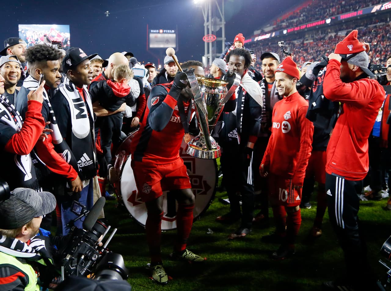 Toronto FC alzó la MLS Cup 2017 en el BMO Field.