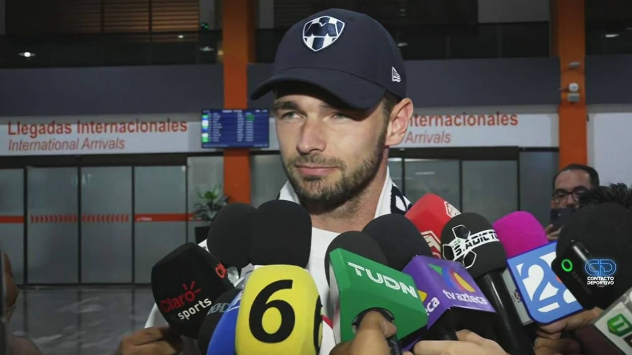 Llega a México refuerzo belga del Monterrey