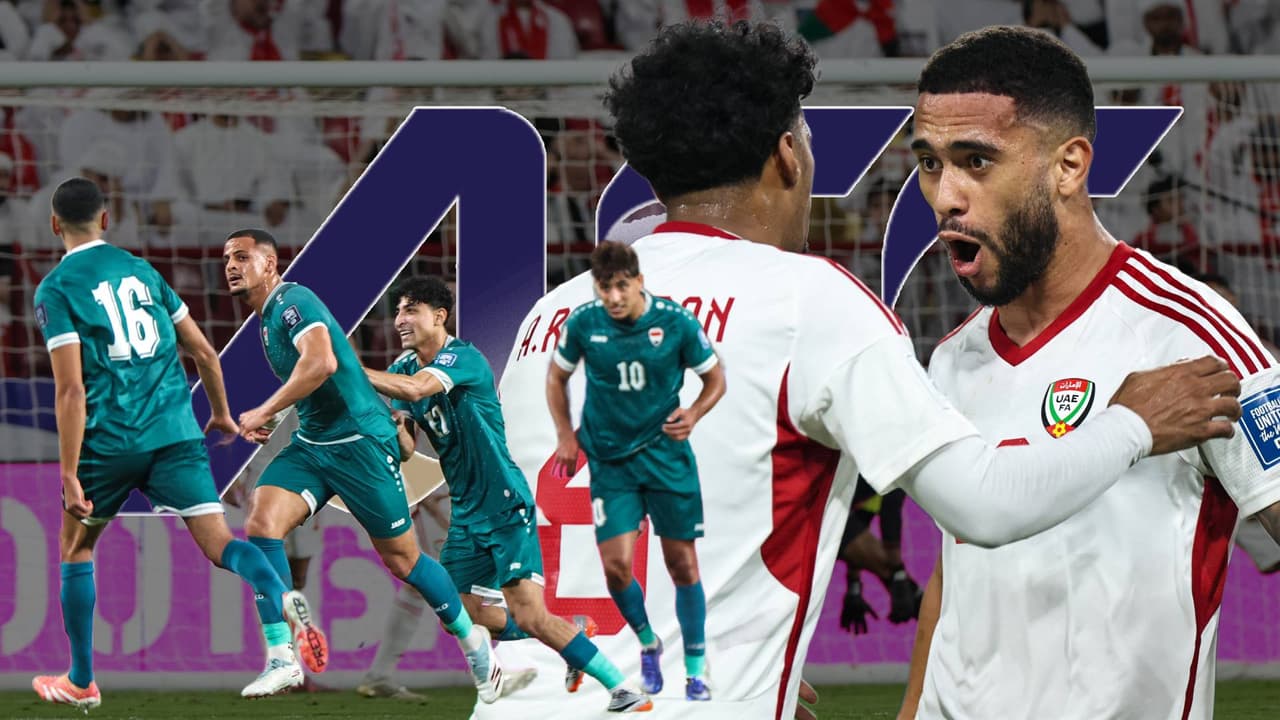 Eliminatorias Asia rumbo al Mundial 2026: Emiratos Árabes Unidos e Irak empatan