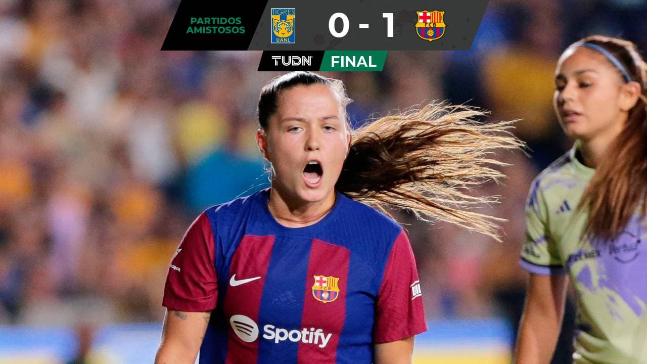 Tigres Femenil pierde con Barcelona en el Volcán con gol de Pina