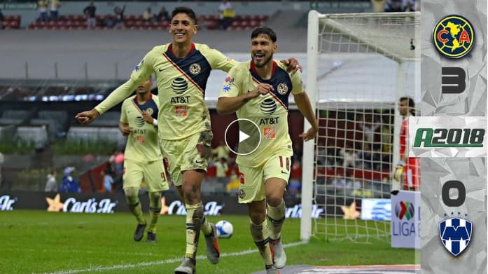 Cascarita en el Azteca: América jugueteó con un Rayados sin chiste ni alma