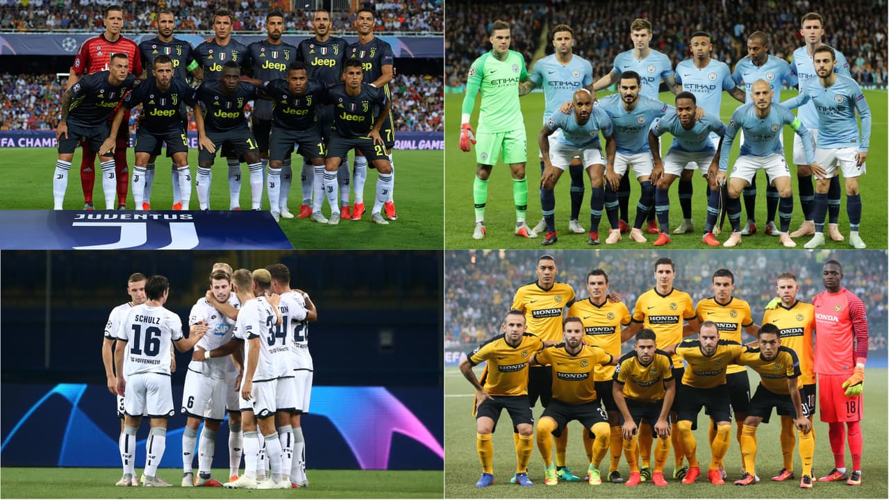 Jornada 2 de Champions League tendrá duelos entre David y Goliat
