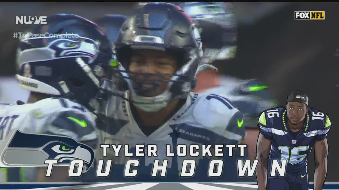 ¡Seattle recupera la ventaja! Lockett se desprende y anota el touchdown