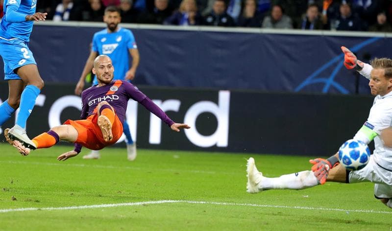 Al minuto 42 del segundo tiempo, David Silva marcó el 1-2 a favor del Manchester City para la victoria de visitante.