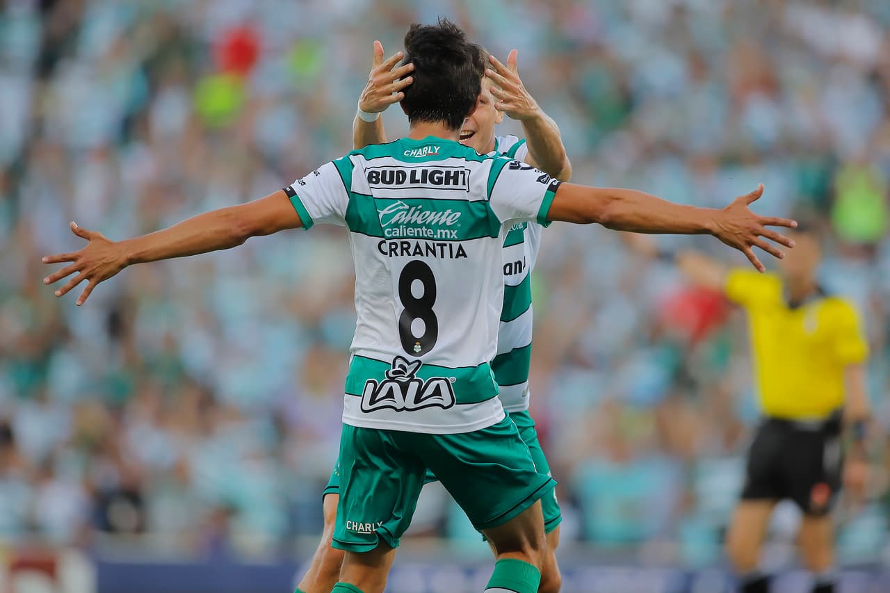 Gol de Adrián Lozano en el Santos 3-0 FC Juárez