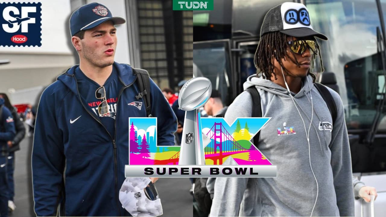 Patriots y Seahawks aterrizan en la ciudad del Super Bowl LX