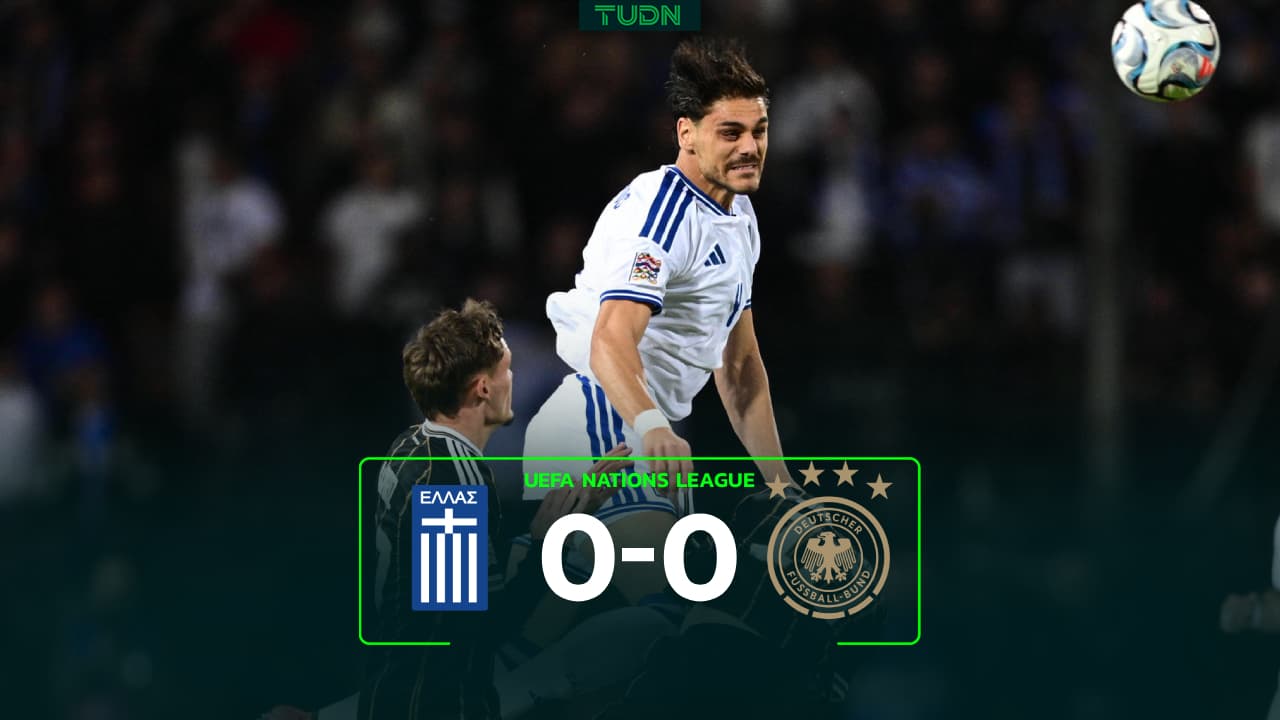 ¡No hubo revancha! Alemania no puede con Grecia y empatan sin goles