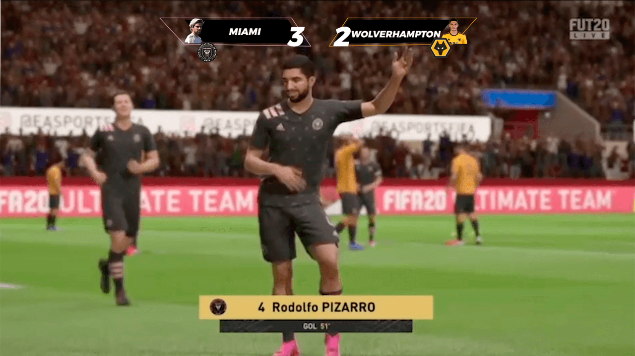 ¡Con baile y sonrisa! Pizarro derrotó a Jiménez en el FIFA 20