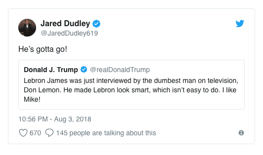 El guardia de los Brooklyn Nets, Jared Dudley, fue breve pero contundente: "¡Se tiene que ir!".