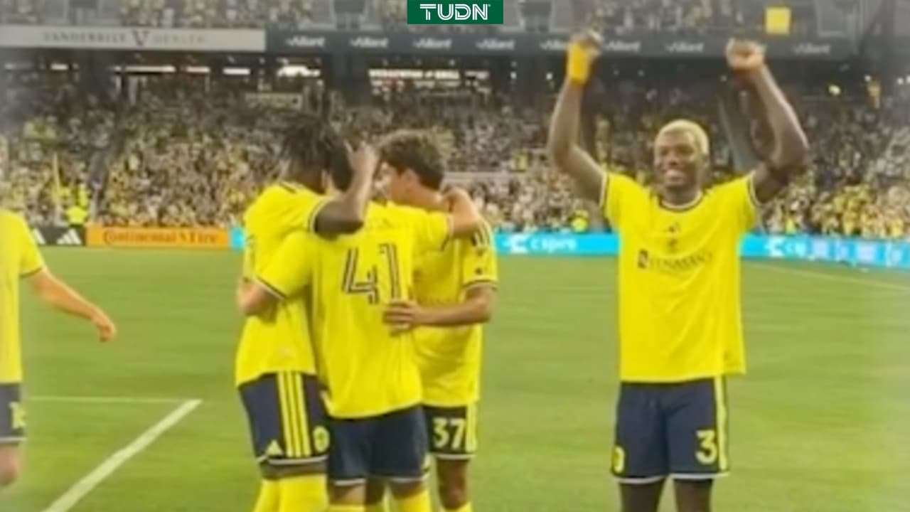 ¡Impresionante! El golazo que le hace Nashville al América en Champions Cup