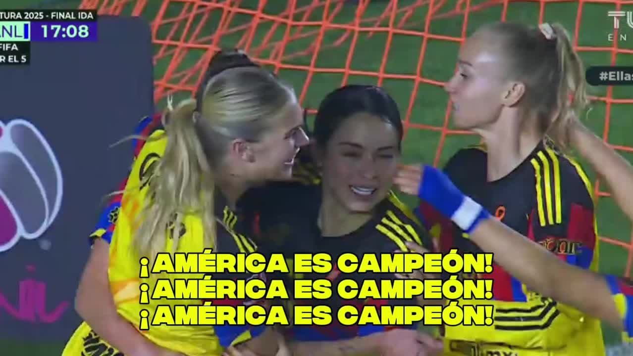 ¡El América es campeón de la Liga MX Femenil!