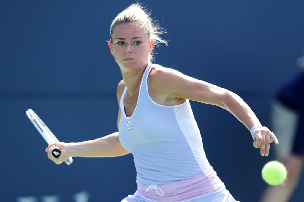 Giorgi tiene un estilo aguerrido y competitivo que la hacen una amenaza en este tipo de condiciones.