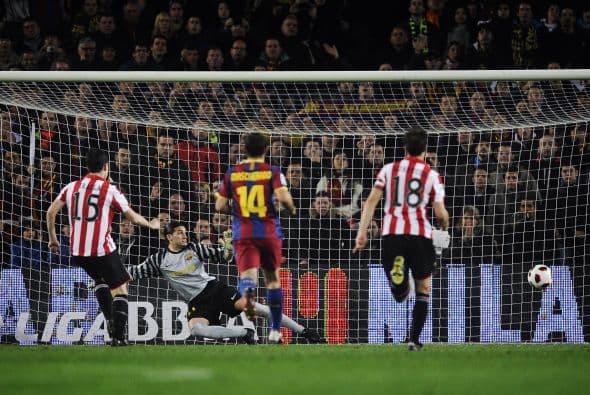 Iraola fue el encargado de cobrar el tiro desde los 11 pasos.