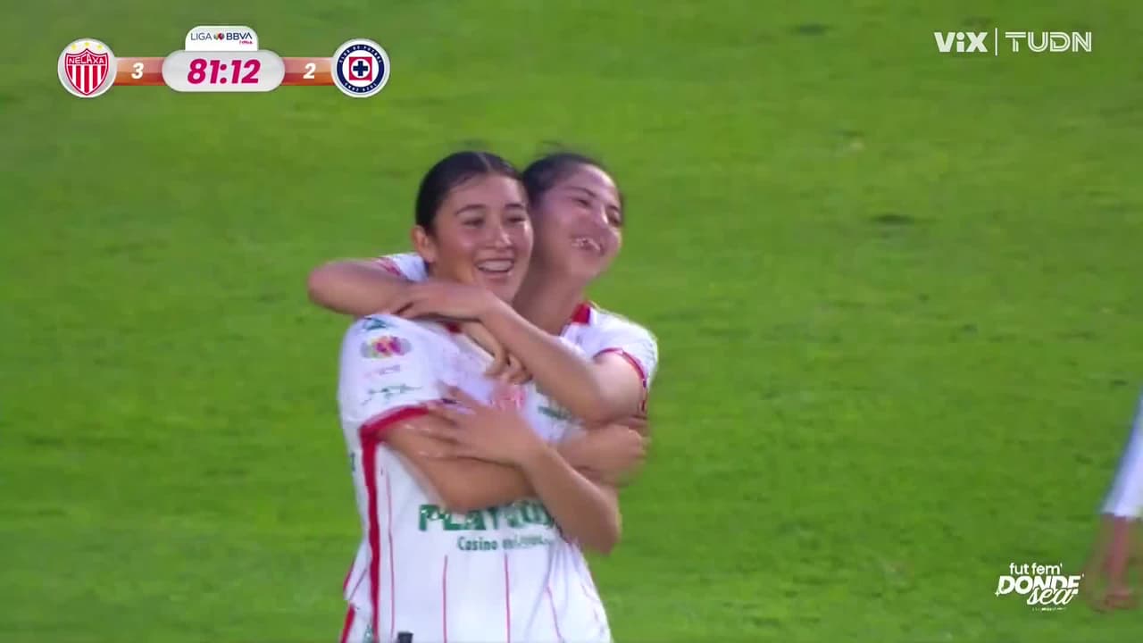 ¡Lo remontó Necaxa! Lupita Fernández no perdonó: gol de las Centellas