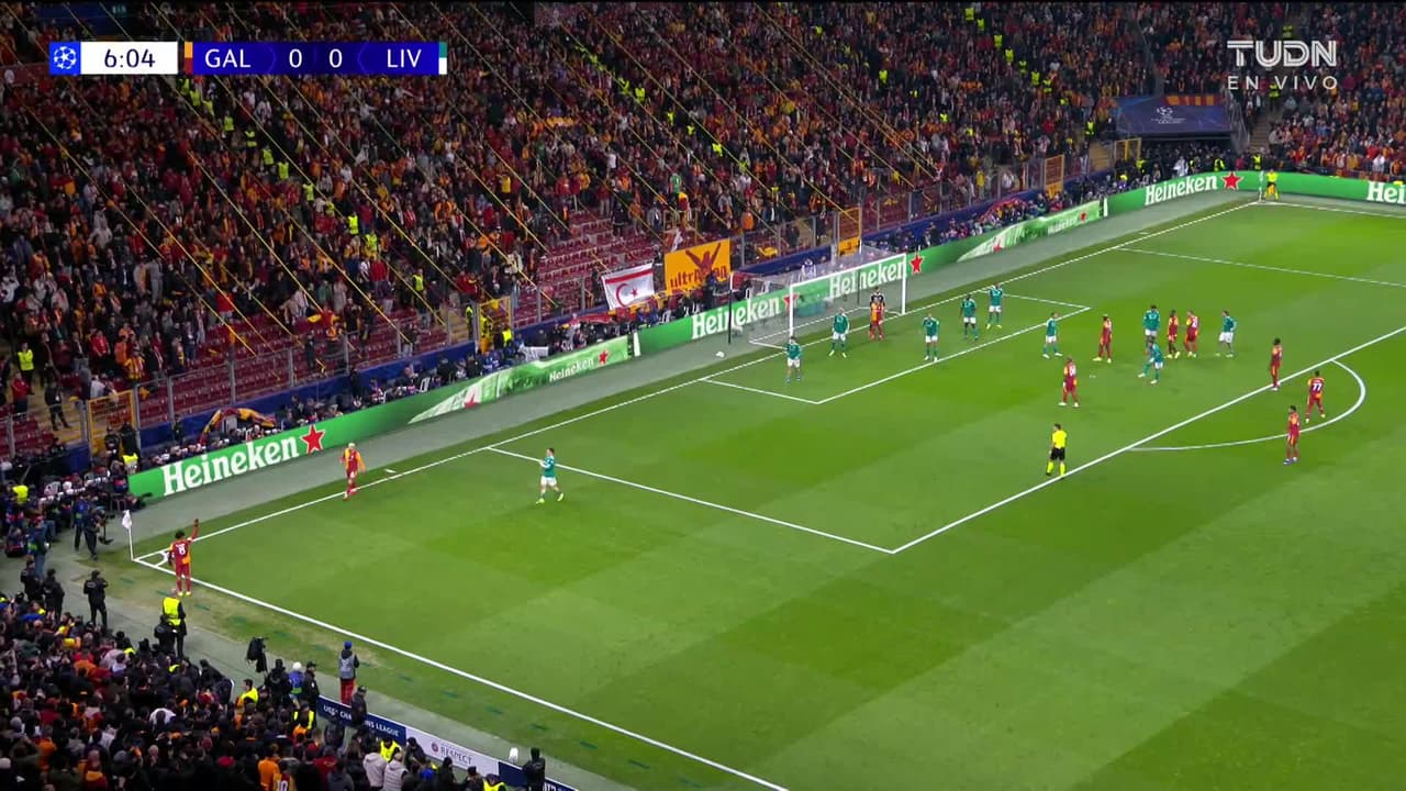 ¡GOL!  anota para Galatasaray. Mario Lemina
