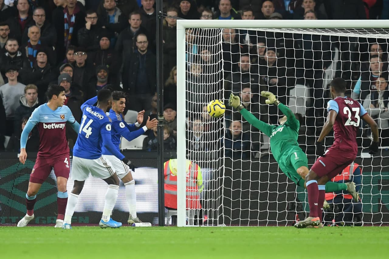 West Ham United 
<b>1-2</b> Leicester City