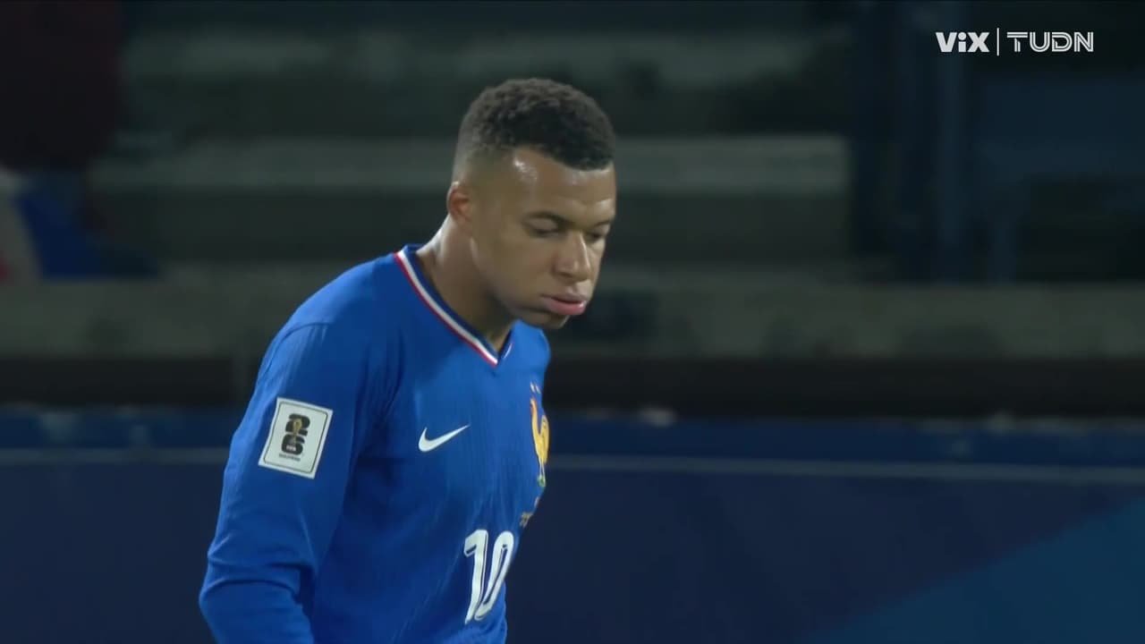 ¡Basta ya! Francia busca el gol antes del descanso: Ekitike y Mbappé no paran