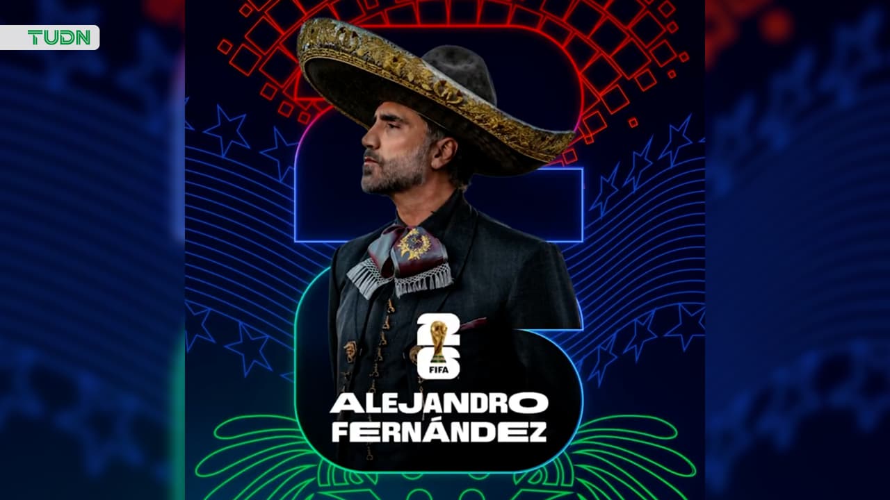 Alejandro Fernández y Belinda participarán en la inauguración del Mundial en México
