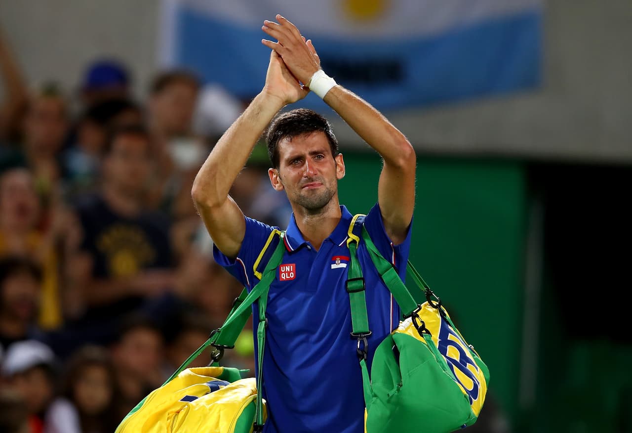 Novak Djokovic, las lágrimas de un campeón derrotado en Río